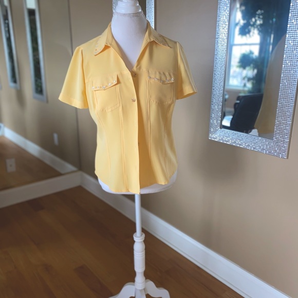 Kathy Che Stretch Blouse - Picture 1 of 3